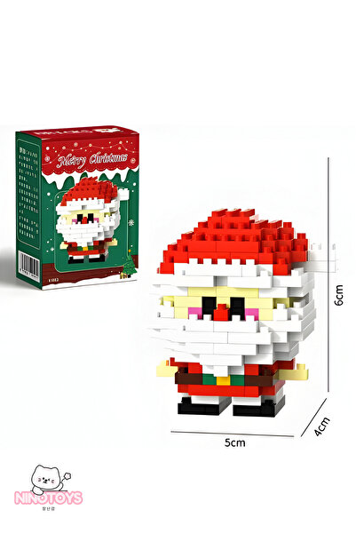 NinoToys Bricks Yılbaşı Özel Seri Mini Yapı Oyuncak Noel Baba