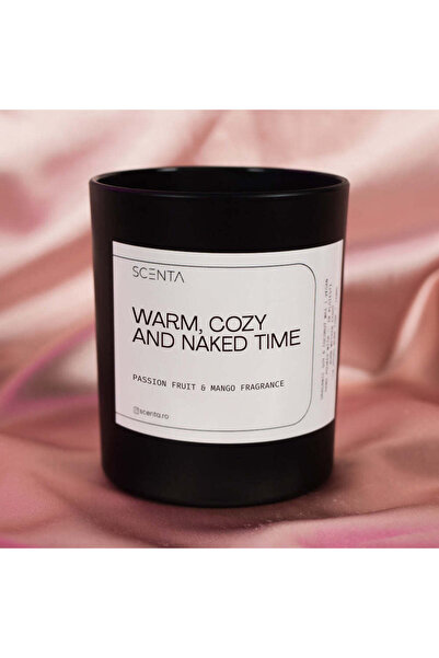 Scenta Lumânare parfumată Warm, cozy and naked time - Mare - 30cl
