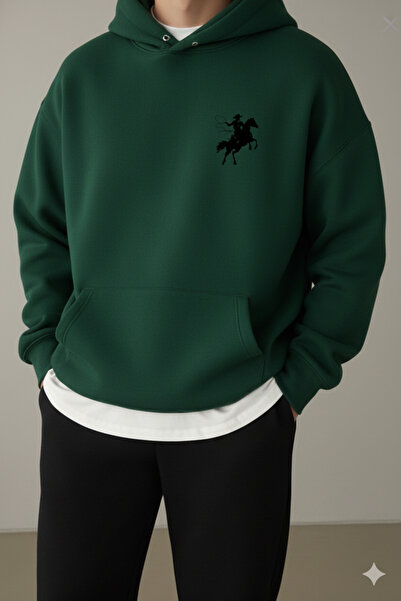 NİCE Running Horse Printed Sweatshirt
