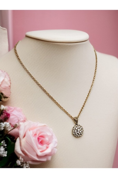 FAYRA ACCESSORIES Round Authentic Necklace