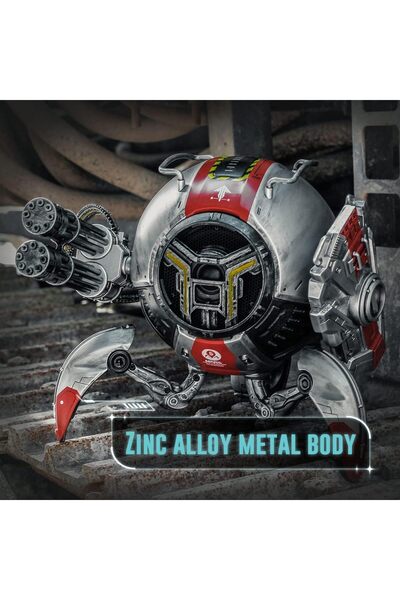 Gravastar G1 PRO_WSK Mars Pro Bluetooth Speaker Shark 14 Metallic Gray