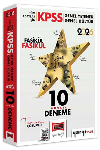 Yargı Yayınları Yargı 2026 KPSS Genel Yetenek Genel Kültür On Numara 5 Yıldız...