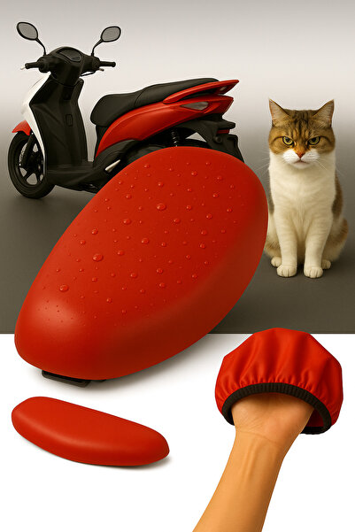 lawrenceshop Husa pentru șa din piele compatibilă cu motocicleta King Kr-100-...