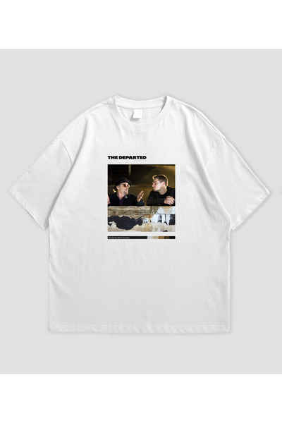 SVART WEAR Το μπλουζάκι Unisex της ταινίας The Departed με τύπωμα oversized