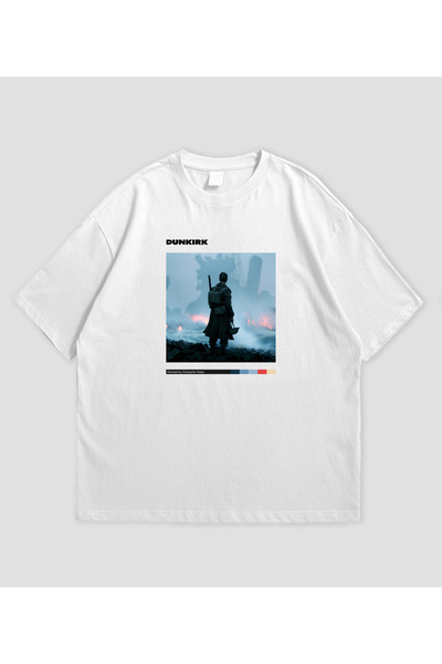 SVART WEAR Dunkirk Film Štampano Oversize kroj Unisex T-shirt