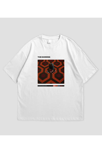 SVART WEAR The Shining Movie Printed Oversized Unisex T-Shirt