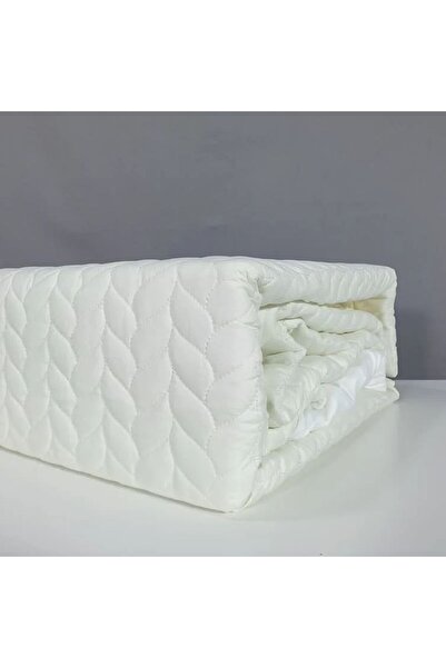 Reiashn Logan Plain Light Off-White Summer Double Compressed Bedspread