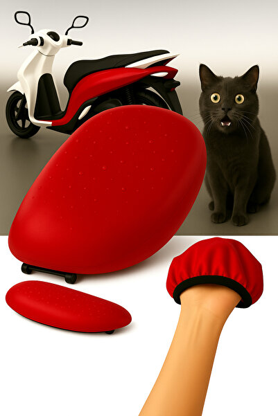 lawrenceshop غطاء مقعد RKS blazer 50XR متوافق مع اللون الأحمر مقاوم للماء