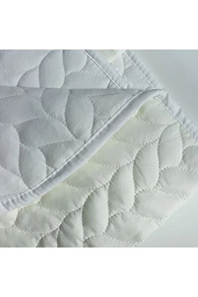 Reiashn Logan Plain Light Off-White Summer Double Compressed Bedspread