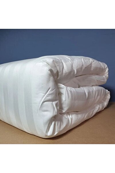 Reiashn Olivia Hotel White Double Summer Bedspread with Separate Filling, 100% Cotton