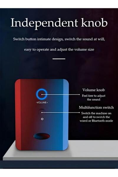 Generic Computer Speaker, Home Desktop Bluetooth Speaker Three Piece Set