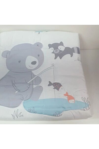 Reiashn Gray baby crib with summer dividers