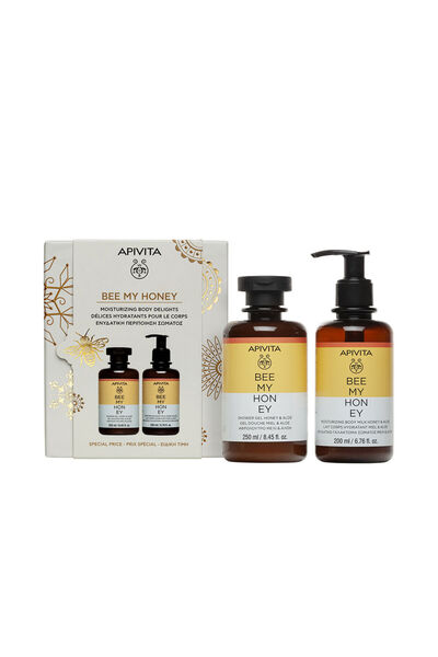 Apivita Bee My Honey Körperpflegeset 2-tlg 2 pz