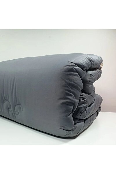 Reiashn Samra bedspread, gray color, 100% cotton, summer size, single and a half