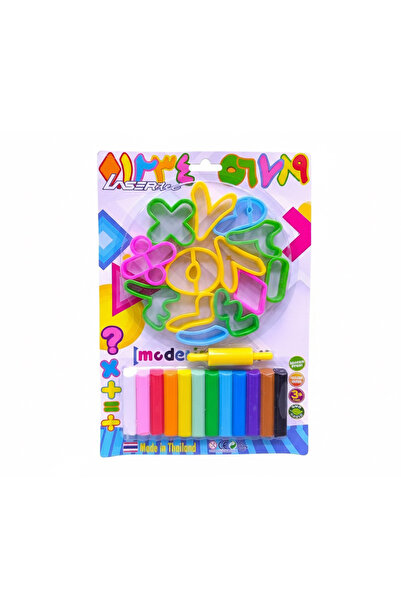 Lasertec ١٢ قطعة دائرية من عصي الطين، بطاقة نفطة رقمية عربية