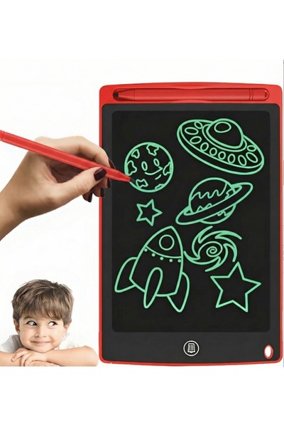 OEM Red Panel LCD Graphics Tablet Creativity Drawing and Digital Notes