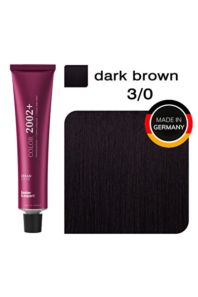 Basler Beauty Vopsea de par permanenta BASLER color 2002+ 3/0 castaniu inchis...