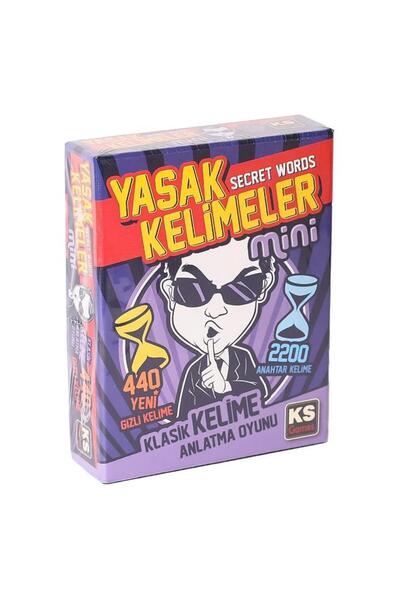Ks Games Yasak Kelimeler Mini Anlatma Kutu Oyunu 440 Yeni Gizli Kelime 25115