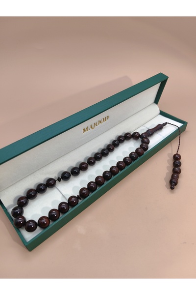 MAJOOD /33 Round Kuka Prayer Beads/Tasbih/10MM/Suitable for Men and Women/Ramadan Gift