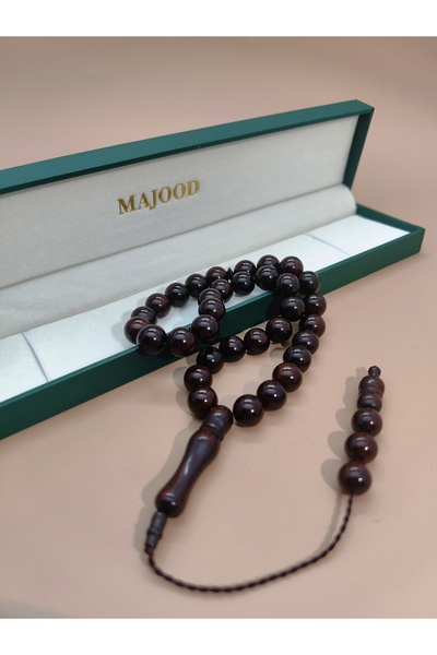 MAJOOD /33 Round Kuka Prayer Beads/Tasbih/10MM/Suitable for Men and Women/Ramadan Gift