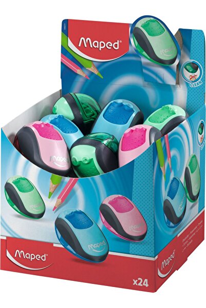 Maped قلم بينك شارب كلين ذو فتحتين