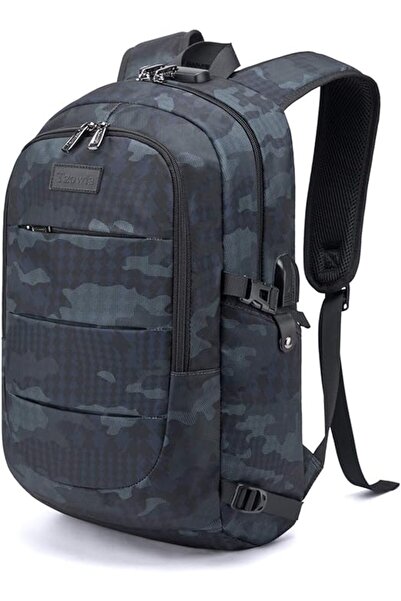 Tzowla Laptop Travel Backpack Anti-Theft, Water Resistant, Fits up to 15.6"