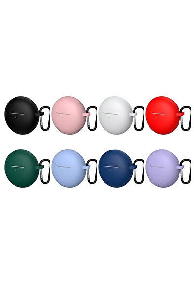 Coverzone High Quality Hooked Soft Silicone Earphone Case Compatible with Huawei Freebuds 7İ Fb-7İ