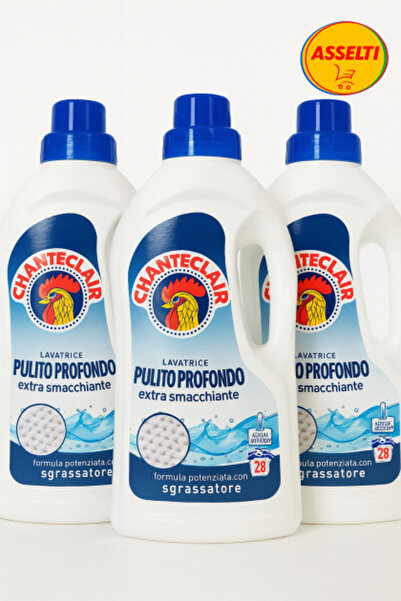 Chanteclair Set ASSELTI® Origin Italy – 3 x Pulito Profondo (28 spălări)