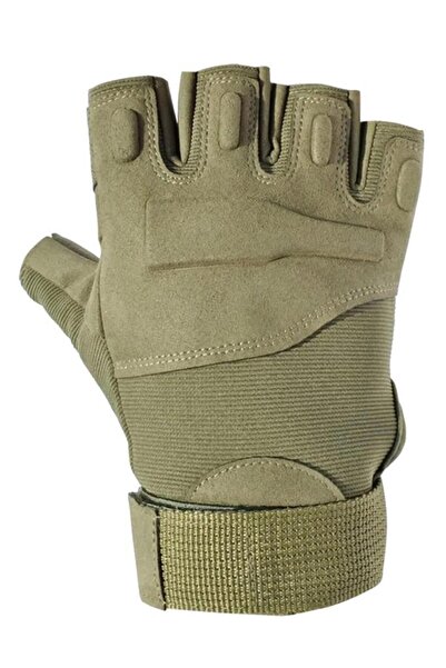 SINGLE SWORD قفازات تكتيكية للصيد والطيران باللون الكاكي مقاس L