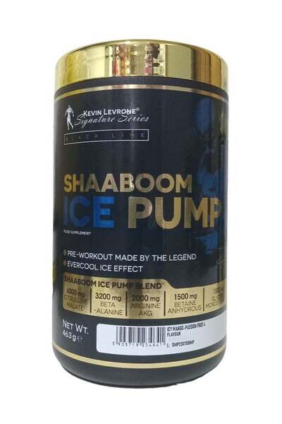 kevin levrone مضخة شايبوم المثلجة، مانجو مثلج - فاكهة العاطفة، 463 غرام، 50 حصة