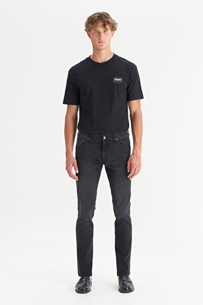 WRANGLER Pantaloni din denim din bumbac, slim, cu buzunare, elastici