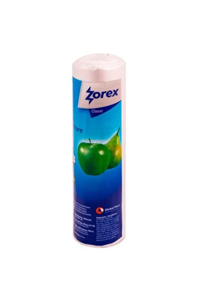 ZOREX Set 10 Bucati - Pungi alimentare rola, 2 kg (200 pungi/rola), 23x28.5cm,