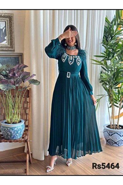 alestafham Luxurious embroidered women's evening dress