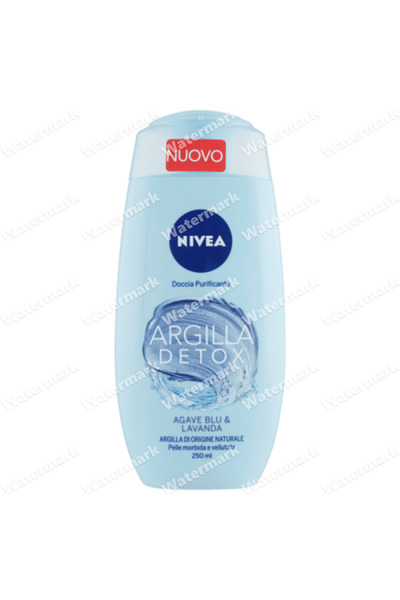 NIVEA Gel de dus Argilla Detox Blue Agave Lavanda dulce 250 ml
