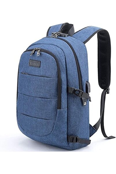 Tzowla Laptop Travel Backpack - Water Resistant Anti-Theft, Fits up to 15.6"