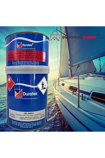 Duratek GR 4480 Solventli Yüzey Toleranslı Yüksek Dolgulu Epoksi Astar 1 kg