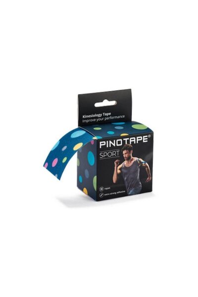 PINO Tape elastic kinesiology tape, 5 m x 5 cm, cotton, water-resistant, breathable