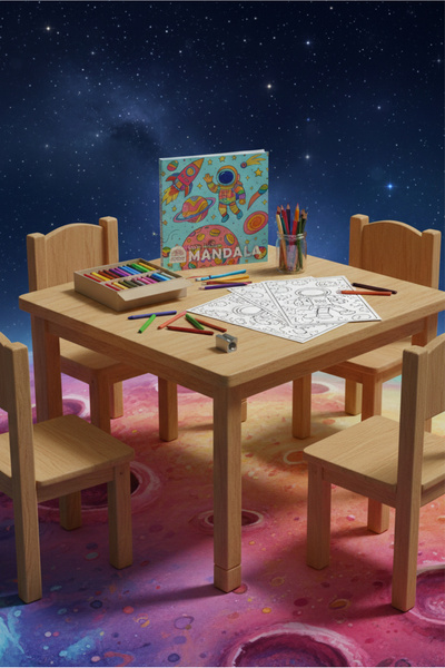 Art Terapi Mandala Yayınları MANDALA ÇOCUKLAR İÇİN BOYAMA KİTABI