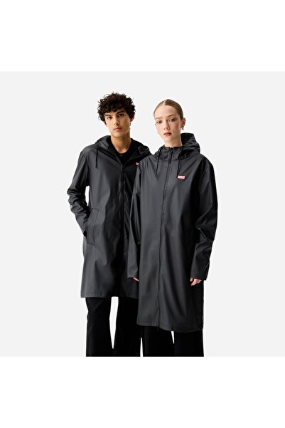 Hunter Downpour Andrea Uzun Unisex Siyah Yağmurluk Siyah Yağmurluk HARU0002242-HB