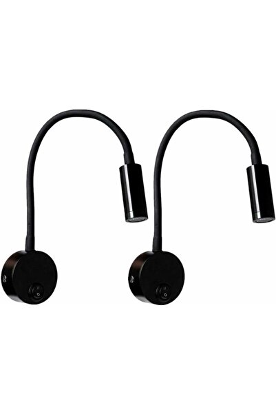 OEM Wall Sconce, 3W, 2pcs black 3W wall sconces