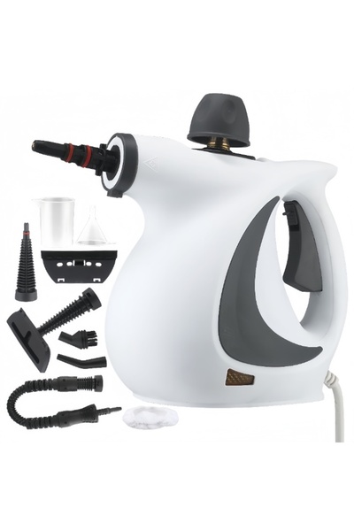 ET-LIFE منظف بالبخار، 3 بار، تسخين، خزان 350 مل، جهاز بخار محمول للتنظيف مع 8...