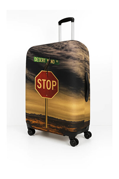 Trink Çanta Fabric Suitcase Cover and Luggage Cover (76-Stop) Cabin Cabin