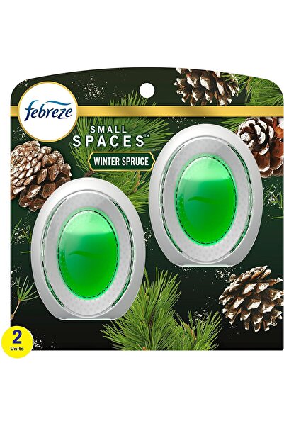 Febreze Small Spaces Air Freshener Limited Edition Scents (Winter Spruce, 2 Pack)