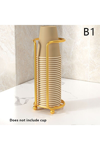 Choice3 حامل أكواب ورقية متعدد الاستخدامات للمطبخ، رف تخزين أكواب مكتبي متعدد...