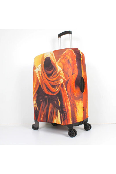 Trink Çanta Fabric Suitcase Cover and Luggage Cover (124-Angel) Cabin