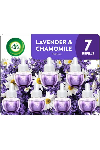 Air Wick Plug In Scented Oil Refill, Lavender & Chamomile, 7 ct
