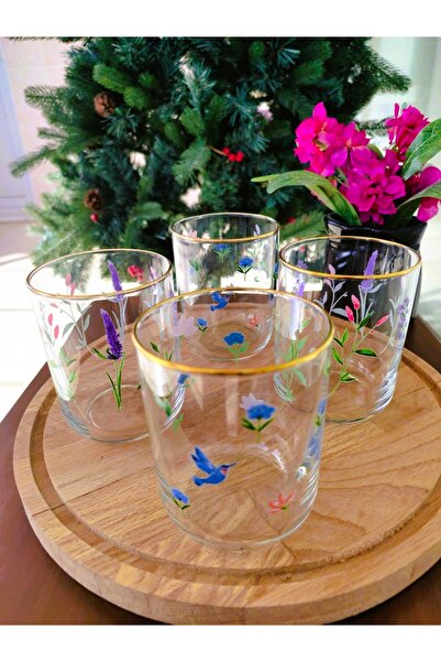 Madame Coco Melay Set of 4 Water Glasses - Transparent