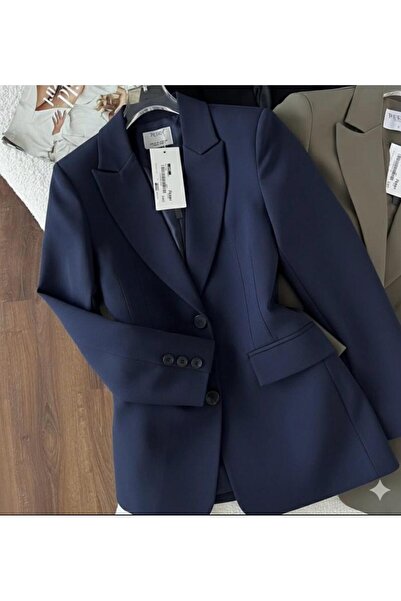 Marka Giyim Premium Belden Seated Blazer Jacket