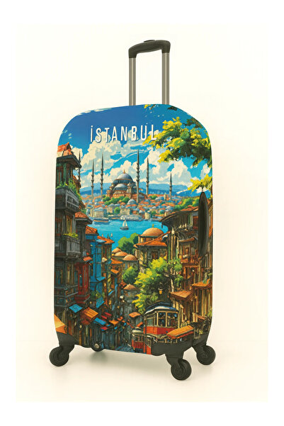 Trink Çanta Husă pentru valiză din material textil și husă pentru valiză (118...