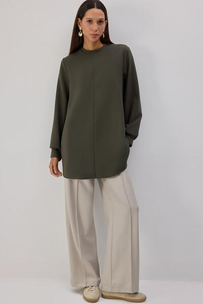 Touché Privé ZIPPERED CREPE TUNIC